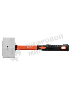 Киянка резиновая Sparta 680 г, белая резина, фибергласовая рукоятка