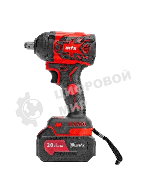 Гайковерт ударный аккумуляторный бесщет. CIWU-BL-20-600, Li-Ion, 20 В MTX
