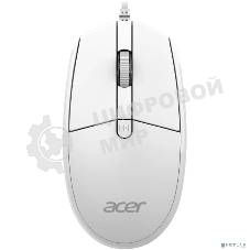 Комплект клавиатура + мышь Acer OCC400 клав:белый мышь:белый USB (ZL.ACCCC.014)