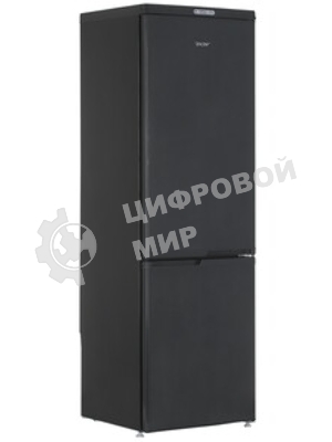 Холодильник DON R-291 GIF графит цветы двухкамерный 225/101л морозилка снизу