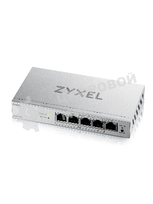 Коммутатор ZYXEL GS1200-5HPV3-EU0101F, 5×1 Гбит/с, 4×PoE+, 68 Вт, управляемый