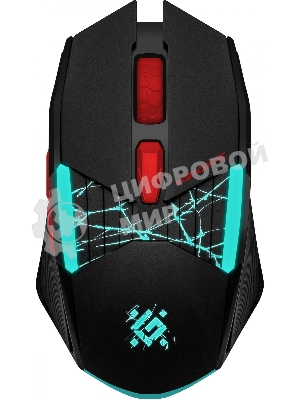 Мышь беспроводная Defender Horrodine GM-237 черный, 3200 dpi, радиоканал, USB, кнопки - 6