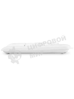 Комплект клавиатура+мышь Oklick S650 проводной, USB, 2000 DPI, белый