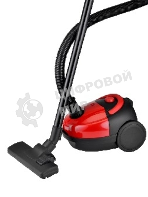 Пылесос Centek CT-2518 красный/черный, 350/1800 Вт, уборка сухая, пылесборник мешок, 1.5 л