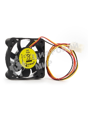 Вентилятор для корпуса Gembird черный, 40 мм, 5000 об/мин, 27 дБ, 3 pin
