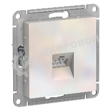 Механизм розетки компьютерной AtlasDesign RJ45 жемчуг SchE ATN000483