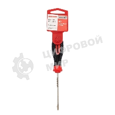 Отвертка шлицевая Rexant SL 3х75 мм, трехкомпонентная рукоятка сталь, S2