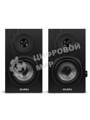 Акустическая система SVEN SPS-575 2.0 черный 6Вт