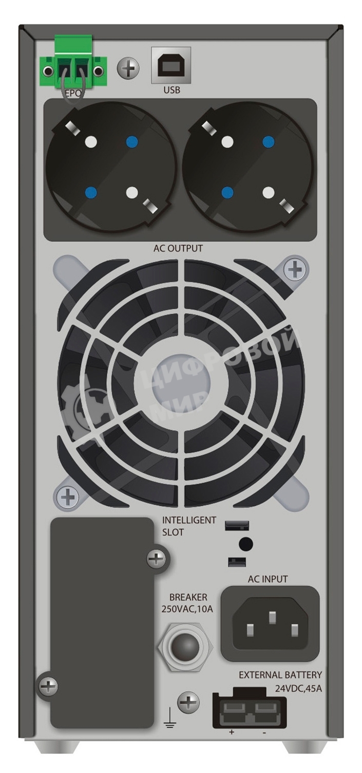 Источник бесперебойного питания Ippon Innova G2 Euro 1000L 900Вт 1000ВА черный