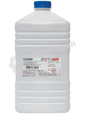 Тонер CET NF7M TN-711M/514M пурпурный бутылка 500гр. для принтера Konica Minolta Bizhub C654/C754/C654e/C754e