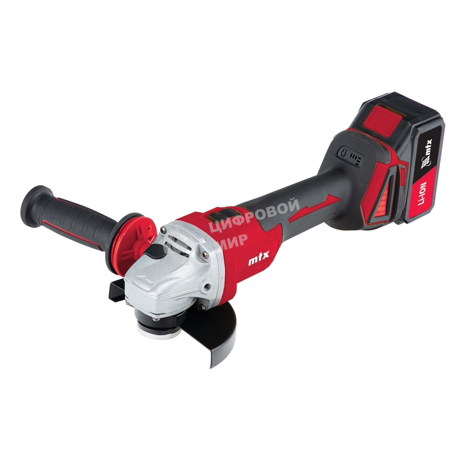 Угловая шлифовальная машина аккумуляторная бесщеточная MTX AGb-BL-20-125, Li-Ion, 20 В