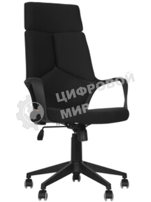 Кресло Chairman 525 черный, ткань, 120 кг