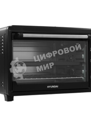 Мини-печь Hyundai MIO-HY086 38 л, 1600 Вт, черный