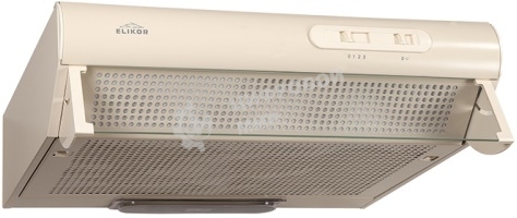 Вытяжка козырьковая 60П-290-П3Л кремовый, 60 см, 290 куб. м/ч, 52 дБ