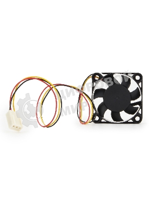 Вентилятор для корпуса Gembird черный, 40 мм, 5000 об/мин, 27 дБ, 3 pin