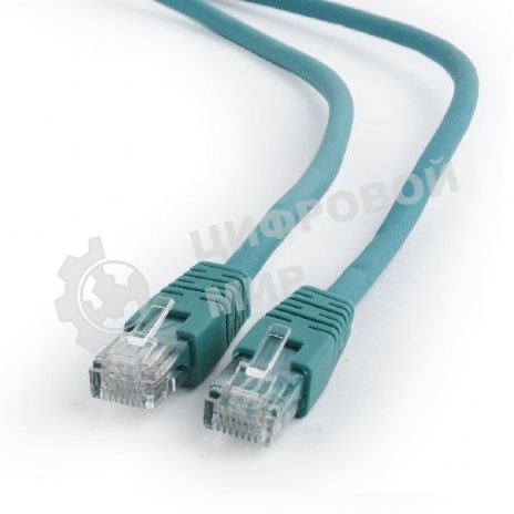 Патч-корд UTP Cablexpert cat.6, 0.5м, литой, многожильный, зеленый