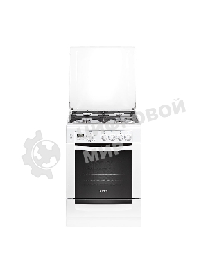 Плита газовая Gefest ПГ 6100-04 белый, конфорок 4 шт, духовка 52 л, 60 см x 85 см x 60 см