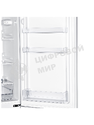 Холодильник Hyundai CC2051WT белый двухкамерный 120/34л морозилка снизу