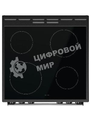 Плита электрическая Gorenje GEC6A11SG серый, конфорок 4 электрических, духовка 65 л, 60 см x 85 см x 60 см