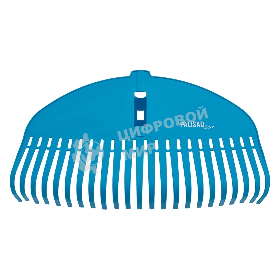 Грабли веерные пластиковые Palisad LUXE 485 мм, 23 плоских зуба, усиленные