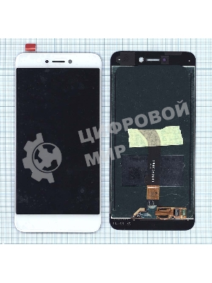 Дисплей для Huawei Honor 8 Lite, P8 Lite 2017, Nova Lite 3 белый