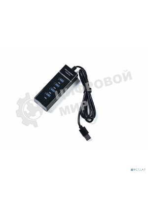 Адаптер KS-is KS-727 USB хаб 4xUSB 2.0 F в USB 2.0 Type A M 1.2м