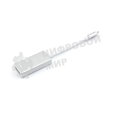Адаптер Type-C на Display Port, серебро