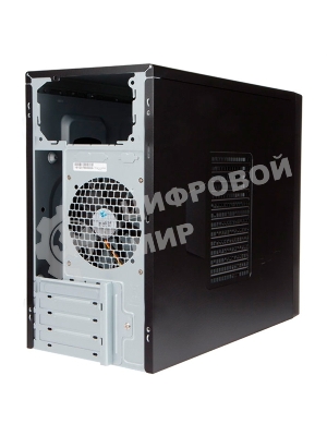 Компьютерный корпус Mini Tower InWin EMR065 черный U3.0*2+U2.0*2 A(HD) +intrusion switch mATX