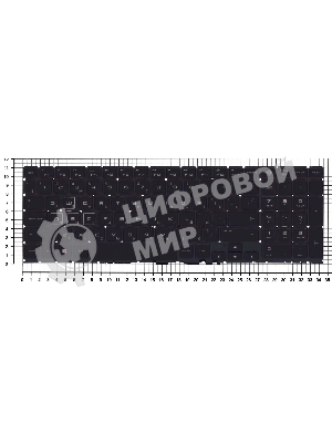 Клавиатура для ноутбука HP Omen 15-dc0000tx 15-dc0001tx 15-dc0002tx черная с подсветкой