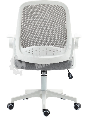 Кресло компьютерное Cactus CS-WMC212-GY белый/серый, сетка/ткань