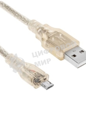 Кабель USB2.0 Cablexpert CCB-mUSB2-AMBMO2-1MW, AM/microB, издание Classic 0.2, 1м, белый, блистер