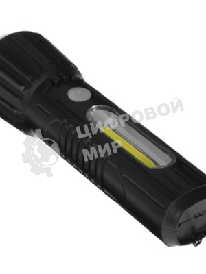 Фонарь ручной аккумуляторный КОСМОС KOC122Lit черный