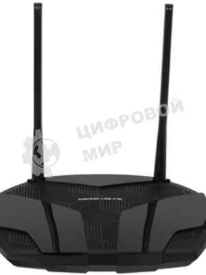 Роутер Mercusys MR70X AX1800 Dual-Band WiFi 6 Router, 574 Mbps at 2.4 GHz + 1201 Mbps at 5 GHz,4× Fixed External Antennas, 3× Gigabit LAN Ports, 1× Gigabit WAN Port, 1024-QAM, OFDMA, Router/Access Point Mode, MU-MIMO, WPA3, TWT, BSS Color