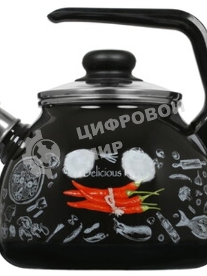 Чайник APPETITE 4с209я Эдем эмал 3,0л со свистком
