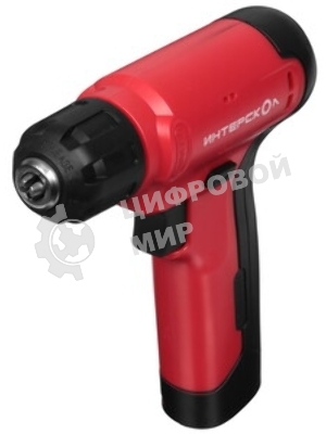 Дрель-шуруповерт ИНТЕРСКОЛ ДА-7,2ЭР 20, 7,2 В, 0,8 Ач, 20 Нм, щеточный