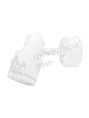 Накладной поворотный спот с выключателем Ambrella light TA1281 WH белый GU10 max 12W 100*55*132