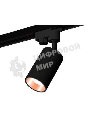 Светильник Ambrella light XT6323024 SBK/PPG черный песок/золото розовое полированное MR16 GU5.3 (A2521, C6323, N6114)