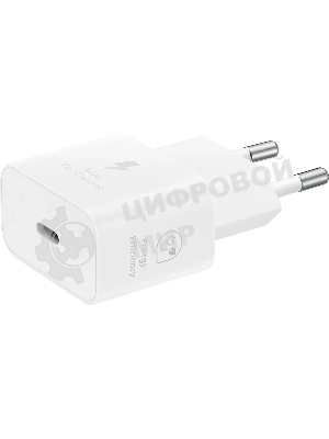 Сетевое зарядное устройство Samsung EP-T2510 25W Type-C белый + cable