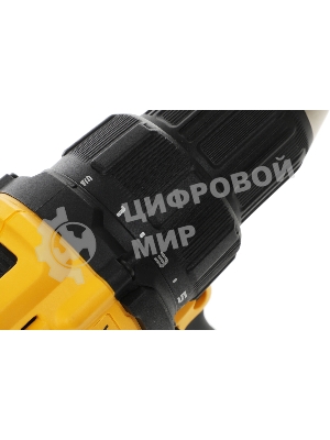 Дрель-шуруповерт DeWalt DCD708N-XJ, 18 В, 0 Ач, 65 Нм, щеточный