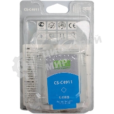 Картридж струйный Cactus CS-C4911 №82 голубой (72 мл) для HP Design Jet 500/800C