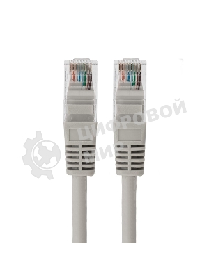 Пaтч-корд U/UTP Rexant, cat.5e, RJ45-RJ45, неэкранированный, LSZH серый, 0,5м