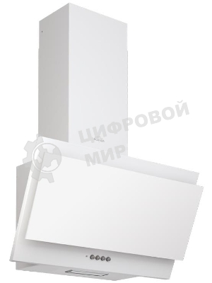 Вытяжка наклонная Elikor Титан 60П-430-К3Д белый, 60 см, 430 м³/ч, 35 дБ