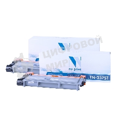 Картридж NVP совместимый NV-TN-2375T-SET2 для Brother HL-L2300DR/HL-L2340DWR/HL-L2360DNR/HL-L2365DWR/DCP-L2500DR/DCP-L2520DWR/DCP-L2540DNR/DCP-L2560DWR/MFC-L2700DWR/MFC-L2720DWR/MFC-L2740DWR/MFC-L2700DNR (2600k) (2 шт)