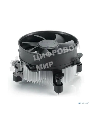 Кулер для процессора DEEPCOOL ALTA 9 PWM 1700 черный, 92 мм, алюминий, 2200 об/мин, 31.8 дБ, 4 pin, 65 Вт, 69 мм