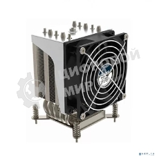 Кулер для процессора Alseye R19 серебристый, 92 мм, алюминий, 3800 об/мин, 40 дБ, 4 pin, 240 Вт, 125.8 мм