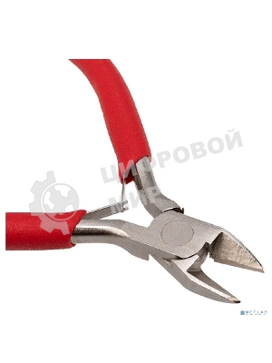 Кусачки для точных работ Rexant 115 мм никелированные, авторазжим, обливные рукоятки