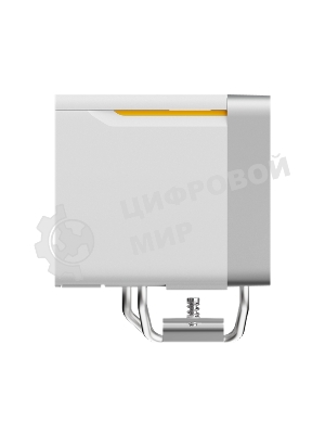 Кулер для процессора Ocypus Delta A62 EX WH Digital, 2x120мм ARGB FAN, Top Display Panel, 6 HEAT PIPES, 4-PIN PWM, 600-1800 RPM, 31DBA, HYDRO BEARING, LGA115X/1200/1700/18XX, AM4/AM5