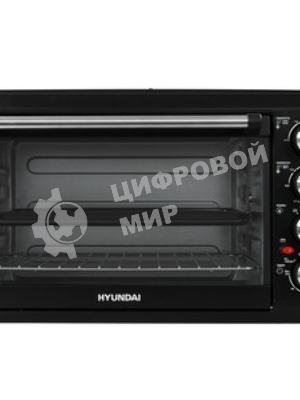 Мини-печь Hyundai MIO-HY086 38 л, 1600 Вт, черный