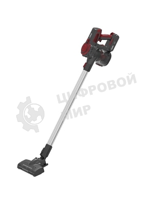 Пылесос вертикальный BBK BV3005 серый/синий, питание от аккумулятора, 160 Вт, уборка сухая, пылесборник 0.6 л