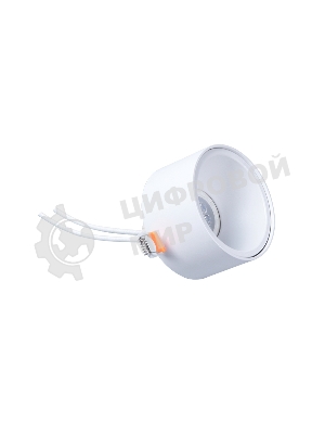 Встраиваемый точечный светильник TN145 WH/S белый/песок GU5.3 D96*78